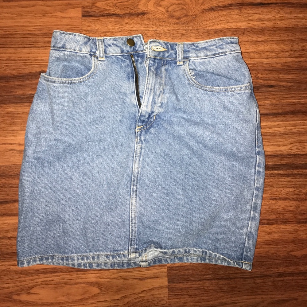 Jean skirt